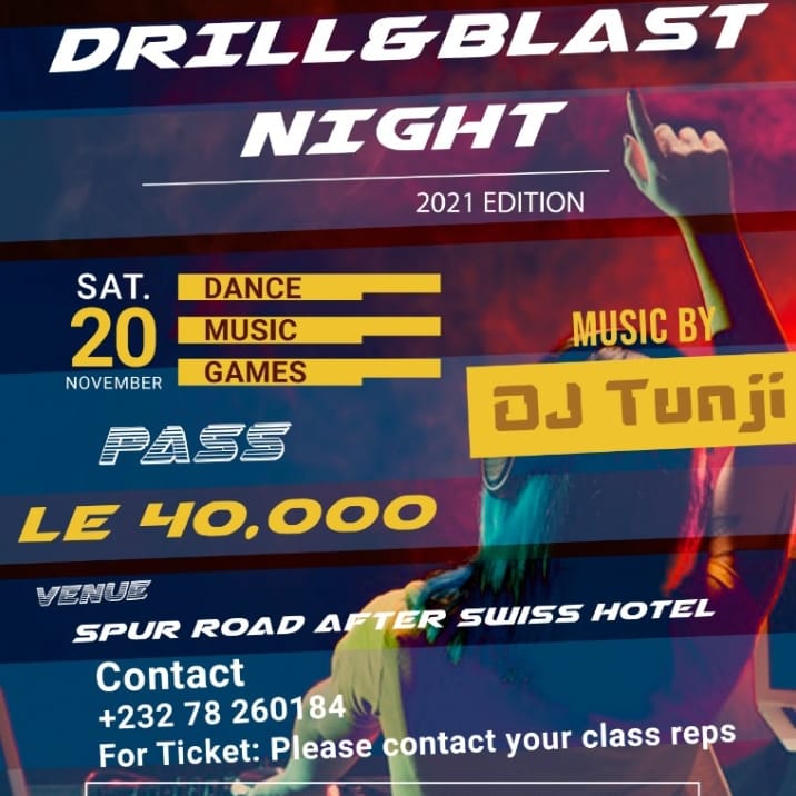 MinCivMecElec01's tweet photo. *TICKETS ARE NOW AVAILABLE* 
The Engineering Society presents the End of year 💥💥Drill and Blast Night🔊🔊🎶🎵
As we end the year on the note of extraordinary hard work and high expectations, it is imperative we take time to release  settled exam stress. https://t.co/SX1ALY1F65