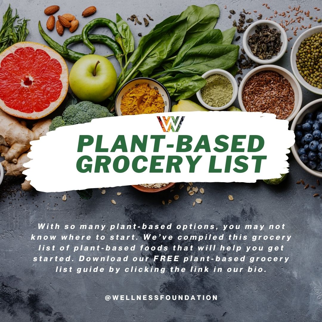 WFEH's tweet photo. A well-stocked pantry is the key to unlocking a new healthy and delicious world of plant-based eating. Download Wellness Foundation's plant-based grocery list and make your next trip to the grocery store a breeze - click below!
https://t.co/MIWVWI7EYH
#wellnessfoundation https://t.co/B8FGBCzBjS