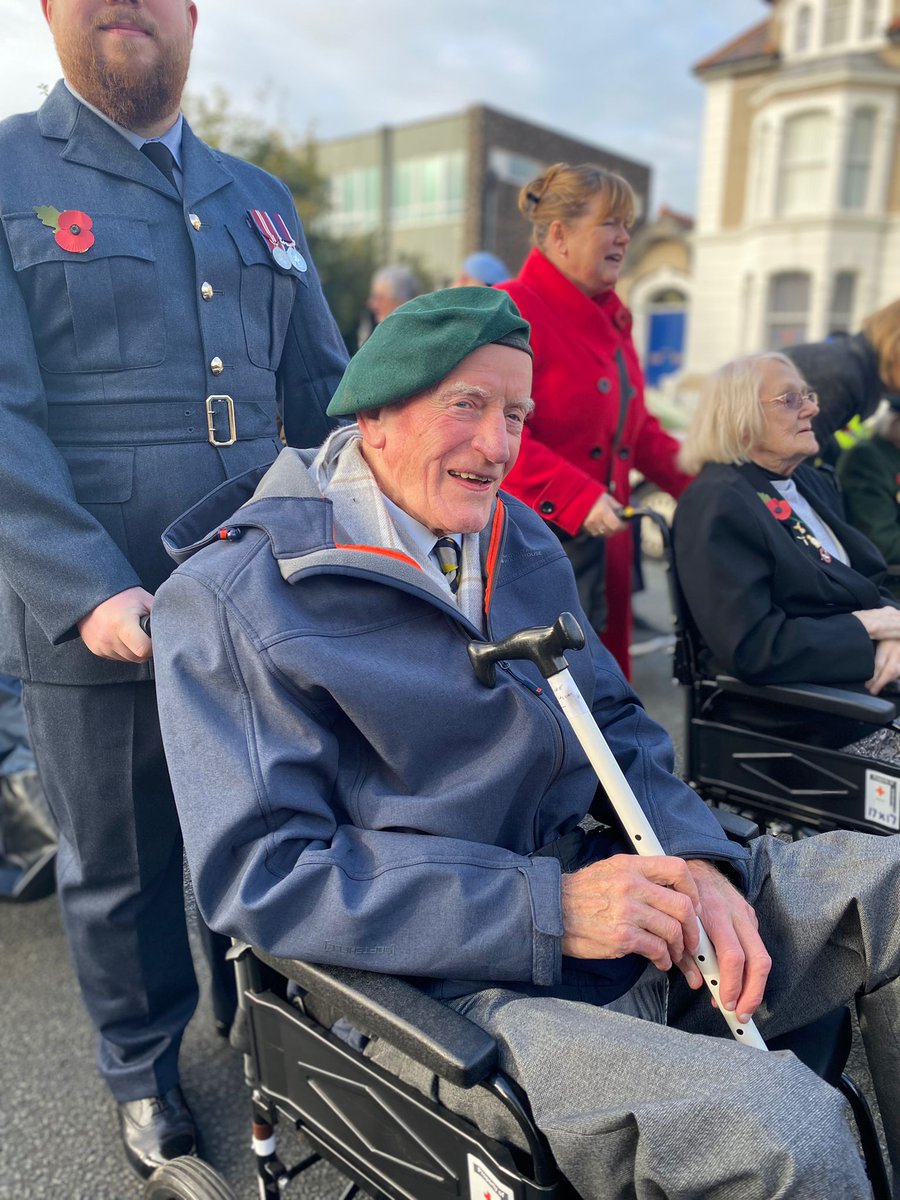 A few more photos of our lovely #blind #veterans at the #Remembrance service in Wales.

#RemembranceSunday