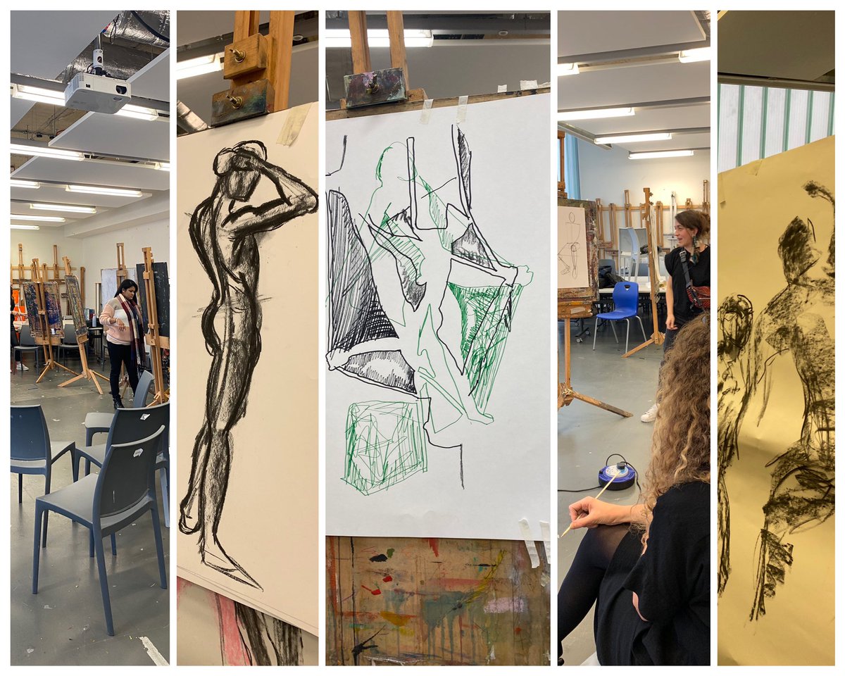 spwtartdept's tweet photo. ArtistTeachers @StPaulsWayTrust had a creative thinking drawing CPD Sat with Tower Hamlets artist teachers @ual_insights @THATnetworkLDN - we refreshed &learnt new skills. @LondonDrawing thank you all Berni Yates & @THAMES_Music #lifedrawing #ArtCPD #artisteacher https://t.co/khhVfHKJom