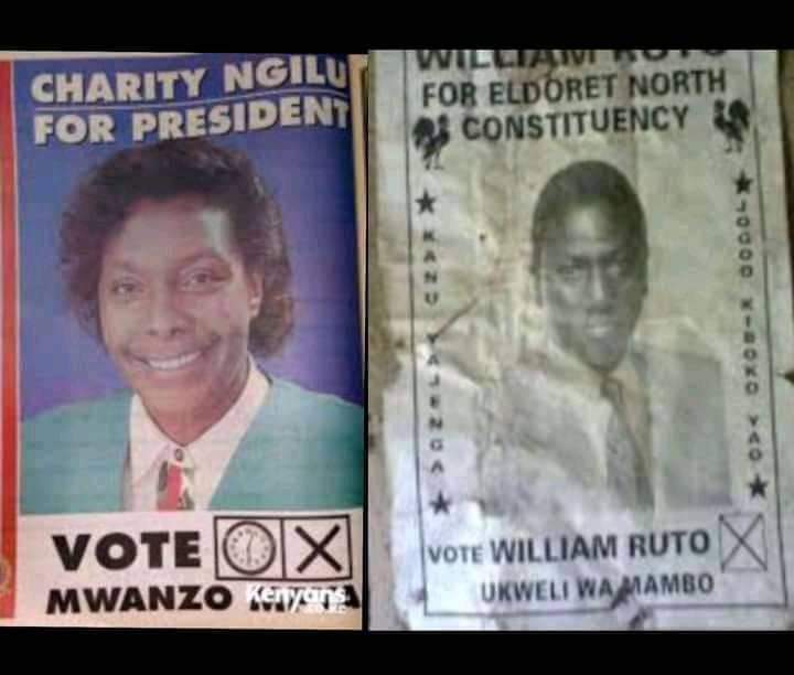 DrMunyaka's tweet photo. In 1997, 30 year old @WilliamsRuto was vying to be  Eldoret North MP while @mamangilu was vying for President. 24 years later, the latter is a mere Governor while the other one is the country's 2nd most powerful man. That's where the bitterness is. Strategy is vital. @OleItumbi https://t.co/MVthLXfg3C