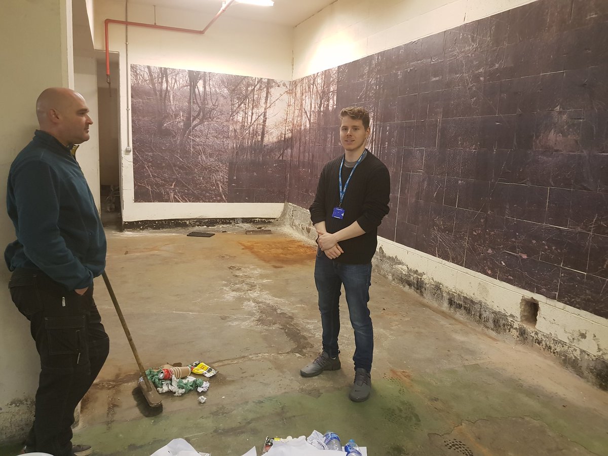 PhotoMiners's tweet photo. Four years ago today the installation of @Jonnybark_ 's work in the CET. Took some ink as I remember. https://t.co/2sVnLc8e9c