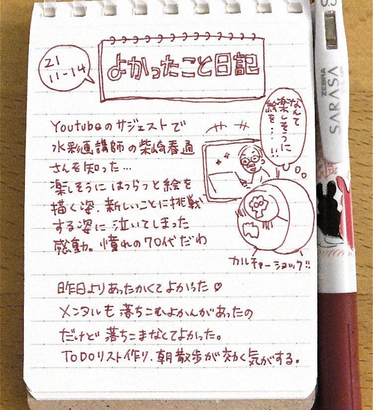 21-11-14 よかったこと日記🖼🎨 
