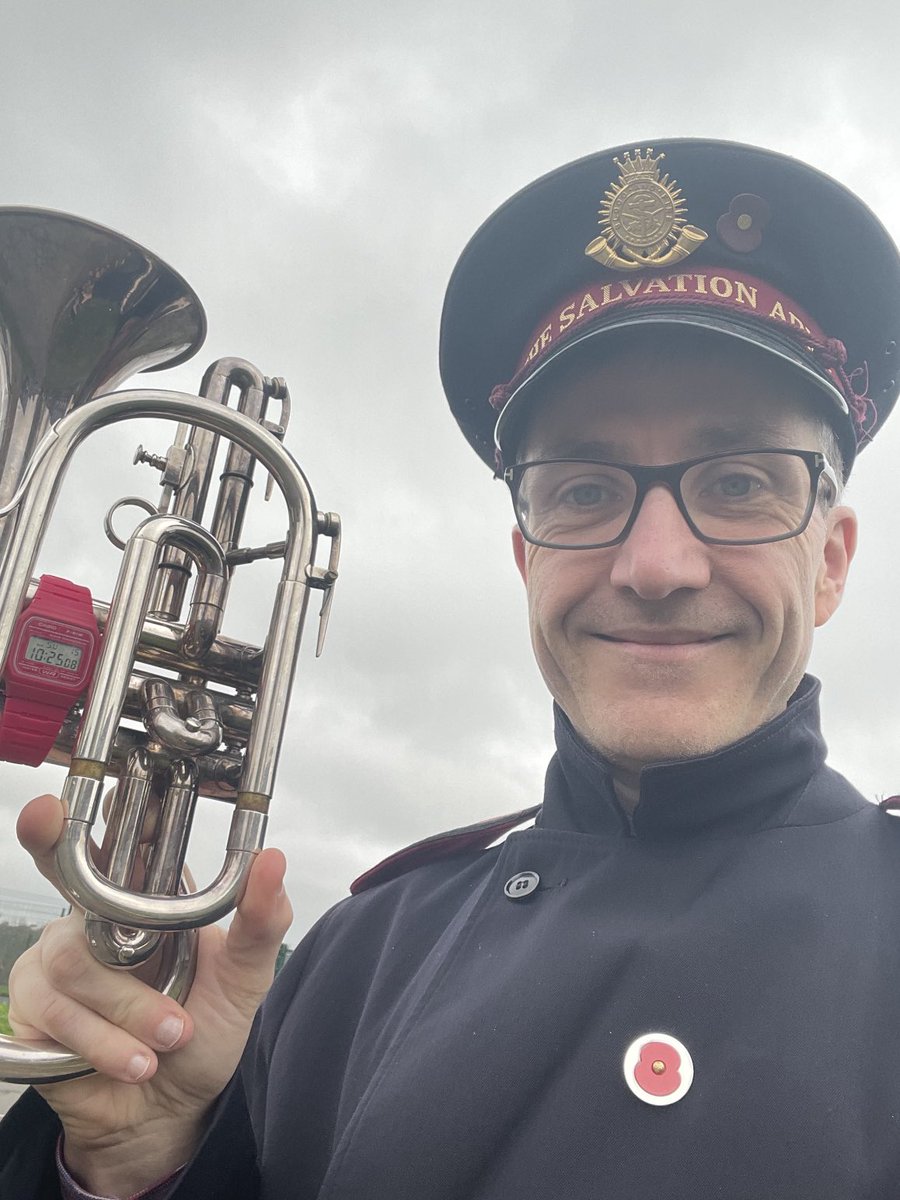 JJNSmith's tweet photo. Always a privilege to play the last post. This year I have method for playing the silence too. #2minutessilence #rememberance https://t.co/dYRCw3w3OZ