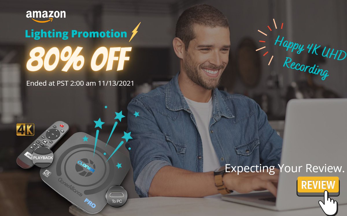 The once-in-a-blue-moon big treat of ClonerAlliance UHD Pro has ended now!

Congratulations to these lucky users!

Your review gives us greatest encouragement and motivation.
bit.ly/3Fg0M44