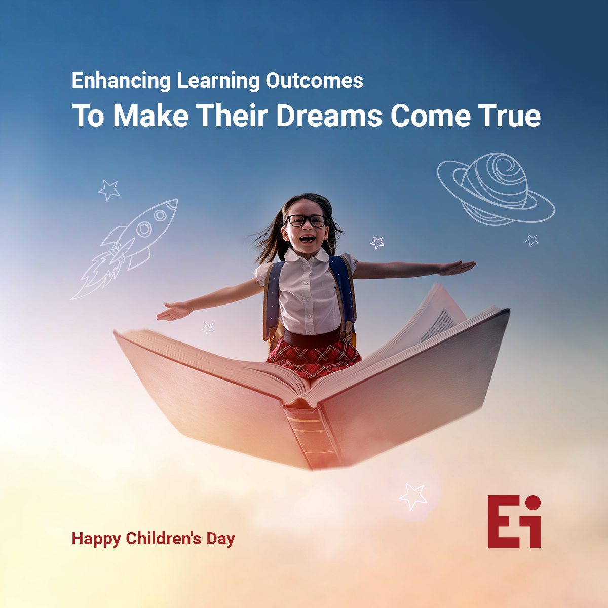 Young minds are curious, brilliant, and also inspiring. Children inspire and encourage us to keep pushing the boundaries when it comes to helping them along their learning journey. 

.
.
#EnhancingLearningOutcomes #EnhancingLearning #EducationalInitiatives #Ei #studentlearning