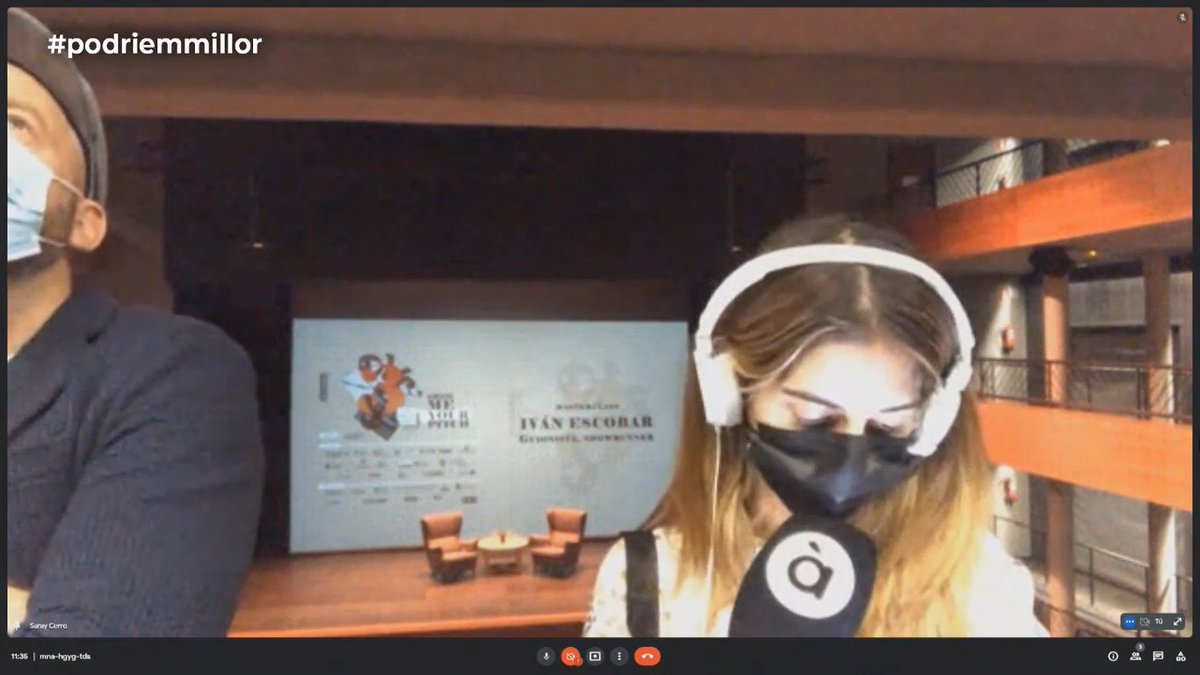 El convidat de Saray està impacient per entrar en directe...

#podriemmillor <a href="/apunt_media/">À Punt</a> <a href="/PitchVlc/">VLC Pitch Forum</a>