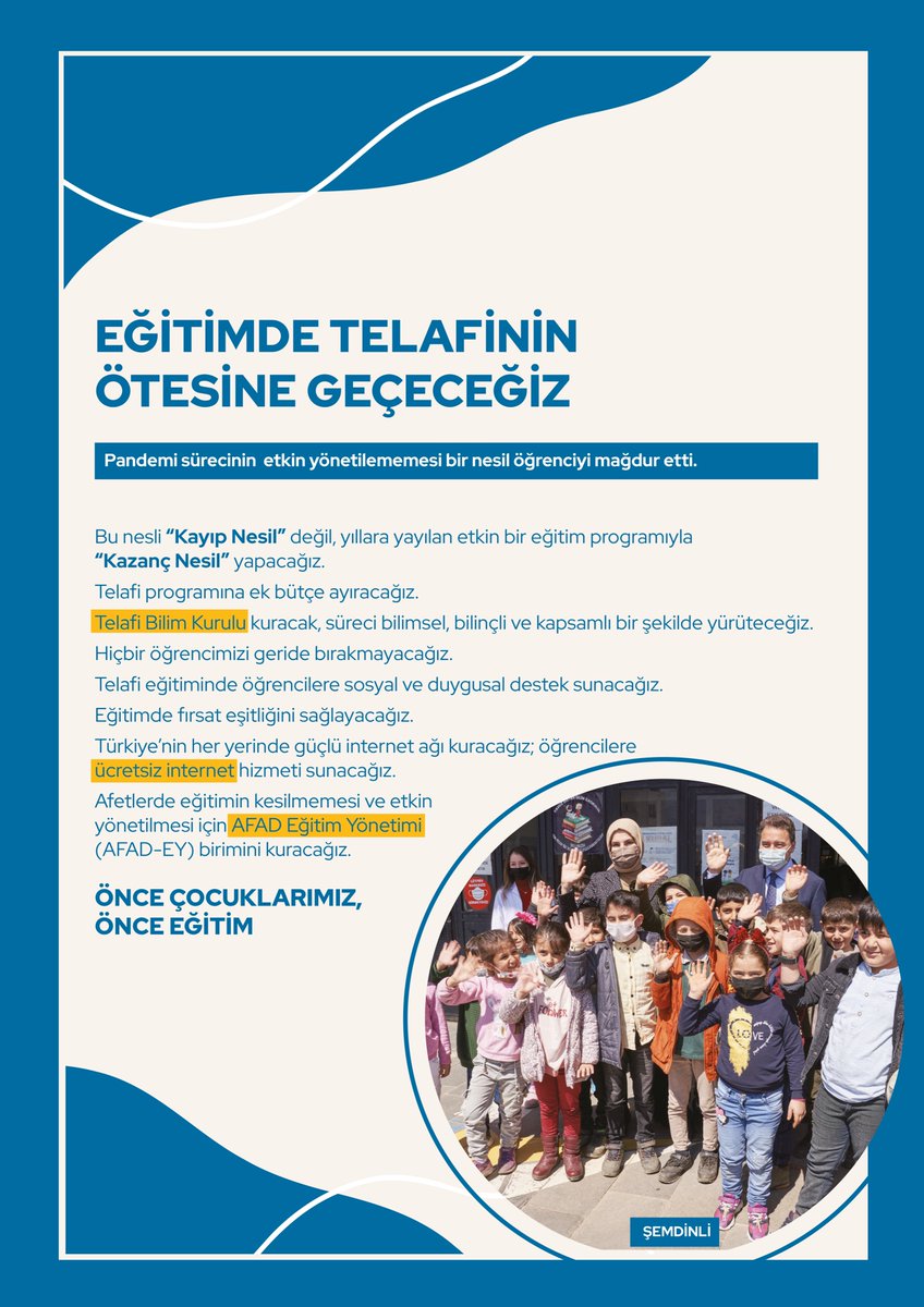 Ara tatile girdik. Öğretmenlerimize, Velilerimize, Okul Paydaşlarımıza, Sağlık Çalışanlarımıza ve en önemlisi Öğrencilerimize YÜZ YÜZE eğitimi aksatmadan devam ettirdikleri için teşekkür ederiz.Hepsi birer KAHRAMAN.

İki önerimiz bit.ly/3qChFSb -  bit.ly/3Dhvid4