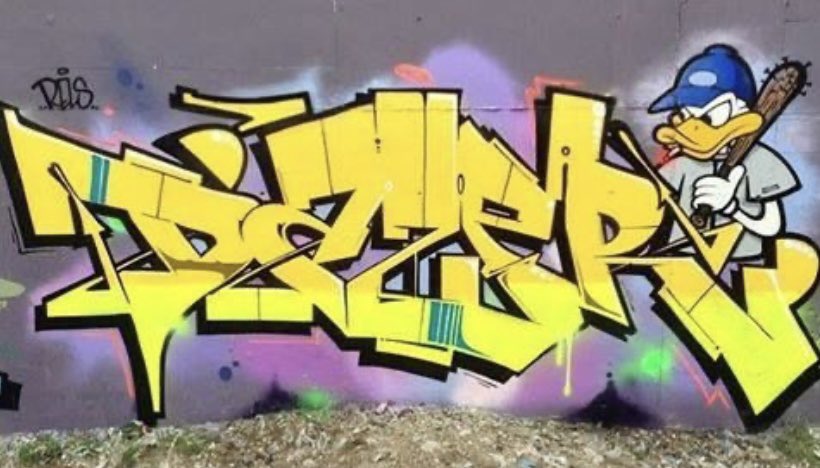 doeleano's tweet photo. #Dazer #Graffiti https://t.co/SWJRjwDXgt