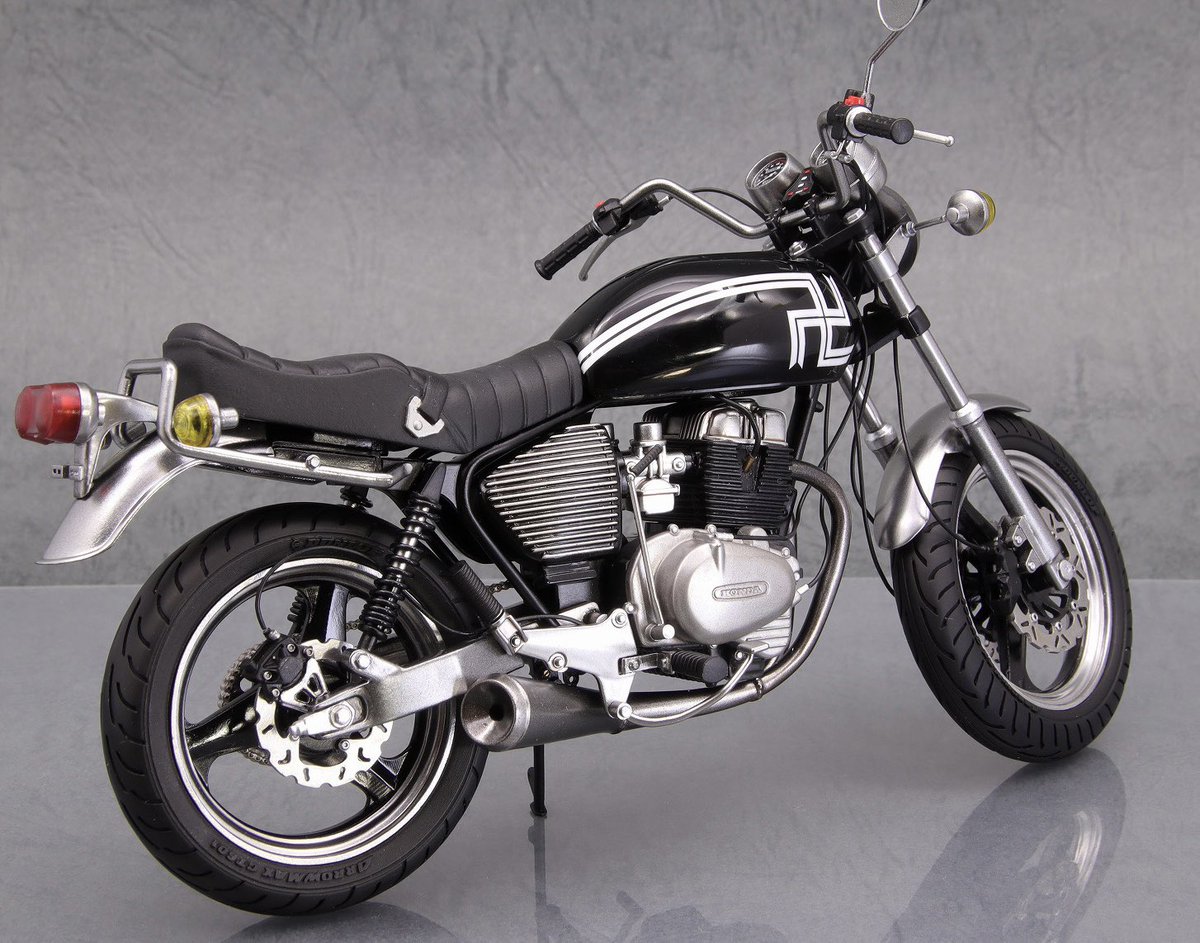 CB250t バブ プラモデル 東京リベンジャーズ、マイキーのバブ(CB250T)完成しました！ アオシマ