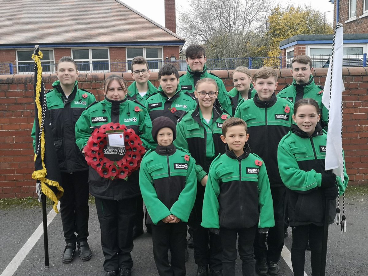 Today, #StJohnPeople across the country remember those who made the ultimate sacrifice. #RemembranceSunday