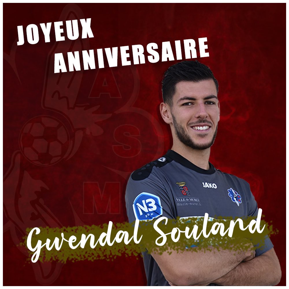 As Muret L Ensemble Du Club De L As Muret Souhaite Un Joyeux Anniversaire A Gwendal Soulard Joueur De La N3 Football Joyeuxanniversaire National3 Asmuret T Co Okoc3oo1yp Twitter