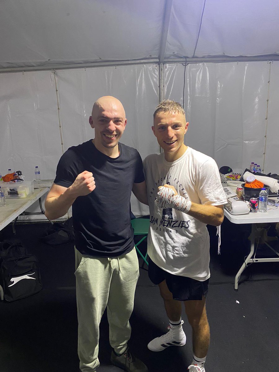 eliteboxer's tweet photo. @KieMcafee out on the road in Newcastle in a 4 rounder doing what he loves getting paid for boxing!! Kie won 1 of the rounds in the 4 and looking to go again on the @vipboxing @SteveWoodVIP show against a former English title challenger and Central area champion!! #roadwarrior 🥊 https://t.co/Jn2rHXaDKD
