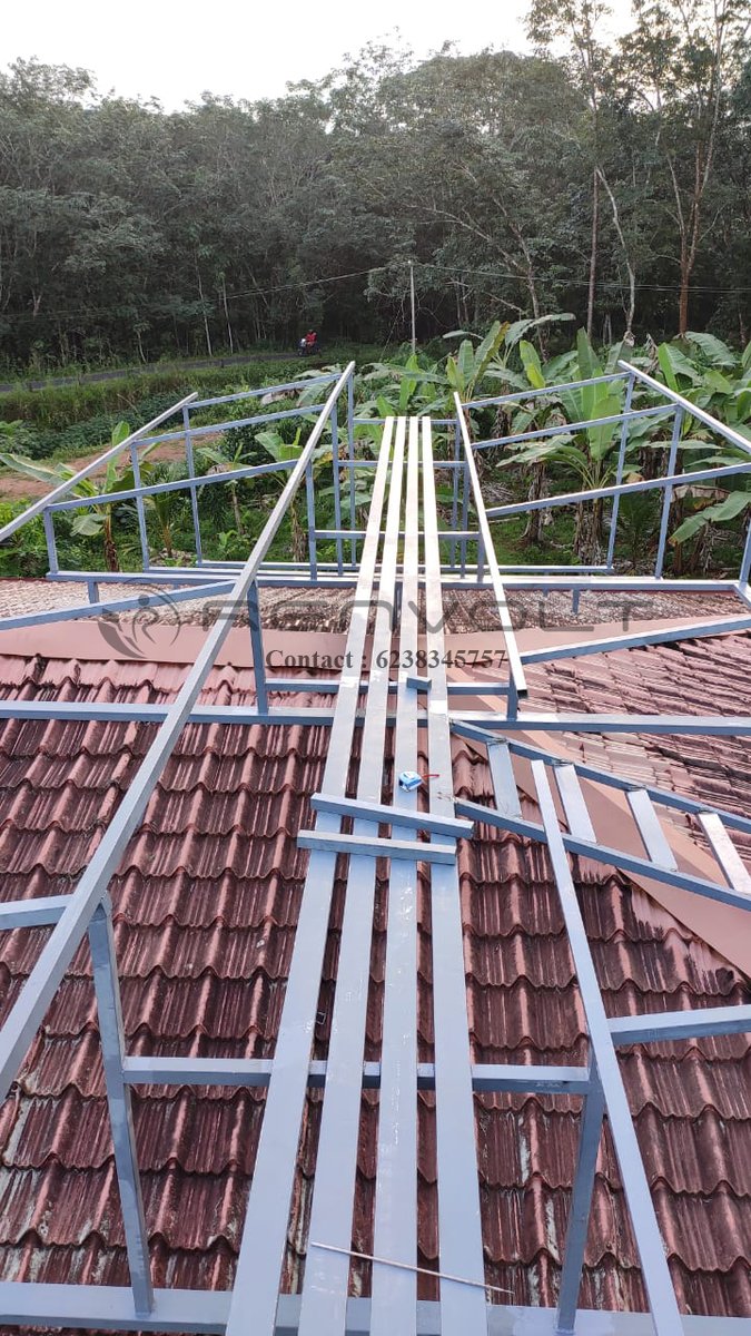 Renvoltcare's tweet photo. 10 kW On Grid Solar System work started.
Solar Panel - Anchor by Panasonic 445W Monoperc Half-cut
Client : Jibi Kuriakose
Location - Pambakkuda, Kerala.
#solar #renewableenergy #KSEB #KSEB_Solar #ongridsolarsystem #ongrid #kothamangalam #vikramsolar #sofar #kerala https://t.co/g0zVwaEbRs