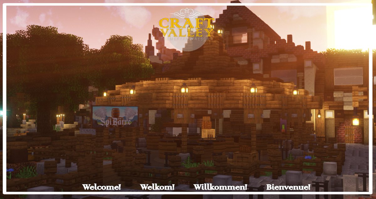 CraftValleyEN's tweet photo. -------§- CraftValley Announcement 🔔-§--------
Today is the official opening of SpiBärre. Our new Teacups ride. Passholders will be able to join the server at 17:00 (GMT) and Guests will be able to join from 18:00 (GMT) to experience our new ride.

https://t.co/v7plVPOzIJ https://t.co/Yvf0dwLHEh