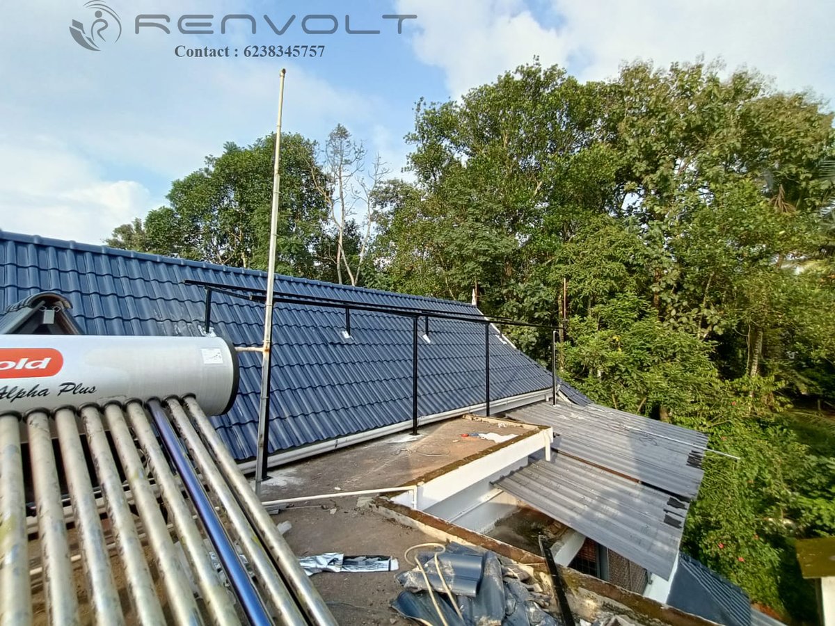 Renvoltcare's tweet photo. 3.3 kW On Grid Solar System work started.
Solar Panel : Anchor by Panasonic 445W Monoperc Half-cut
Client : Jaison James
Location - Arakkuzha, Muvattupuzha
#solar #renewableenergy #KSEB #KSEB_Solar #ongridsolarsystem #ongrid #kothamangalam #vikramsolar #sofar https://t.co/EG2BiafJ0N