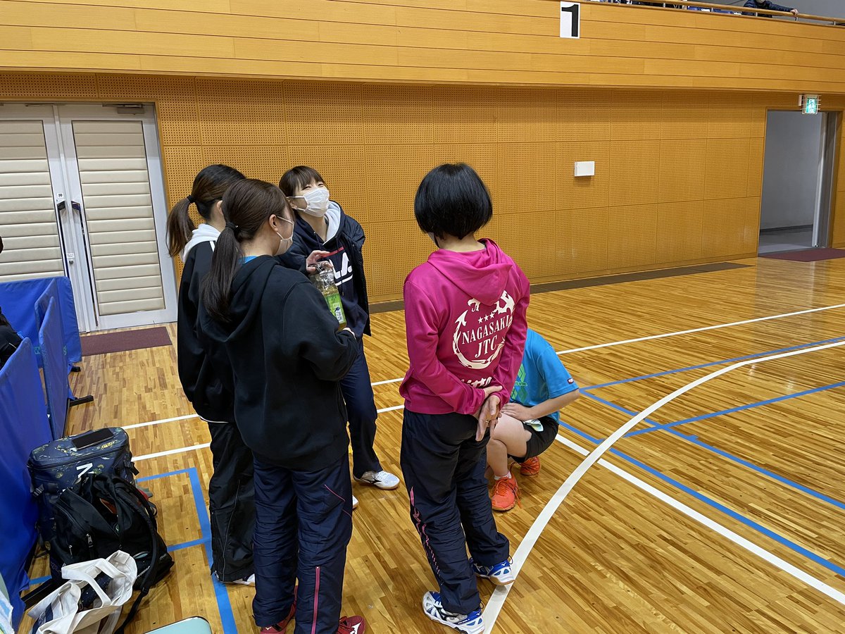 nctta's tweet photo. 県民体育大会総合３位入賞🎉🎉

今日まで２日間、シーハットで開催された県民体育大会で、長崎市が総合３位になりました😄

総合優勝　諫早市　　81点
　　２位　西彼杵郡　79点
　　３位　長崎市　　74点
　　４位　佐世保市　60点

#県民体育大会
#長崎市
#総合３位
#長崎卓球 https://t.co/ygvOo65Rwl