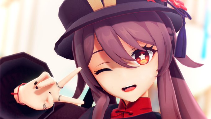 新作公開しました!原神の胡桃ちゃんです👻💕
【原神MMD】胡桃で メランコリック / Melancholic【4K】
 https://t.co/ypFiKV73ZM 