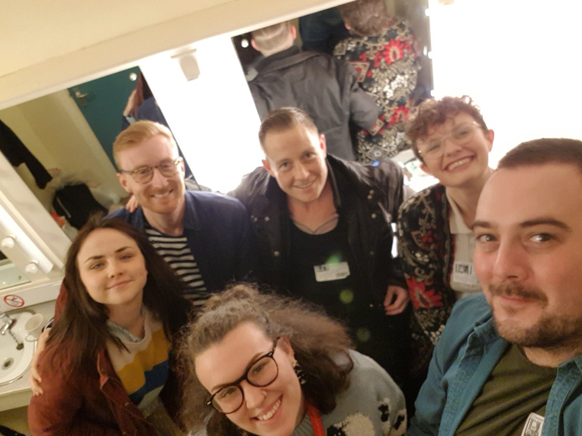 CiaranHodgers's tweet photo. Big ❤ to @HomotopiaFest @LivEveryPlay for an enjoyable and valuable experience yesterday of a rehearsed reading of a small part of That We May Live Again, thanks to the Fab cast @GenderJoker @DarnBegley @zoeamandas @izzzzzy26 I learned so much from watching you work https://t.co/p2x5Tvl8CJ