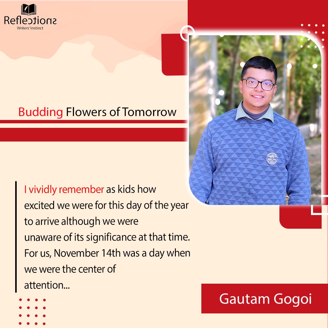 ReflectionsScit's tweet photo. Children carry the hopes for our brighter tomorrow and the dreams of our happy future. Let's celebrate this day together for their welfare and growth.
Check out the article by Reflectionist Gautam Gogoi:
https://t.co/Mb5aGSur2c
#scitreflections #buddingflowers https://t.co/5xQMmTHUuA
