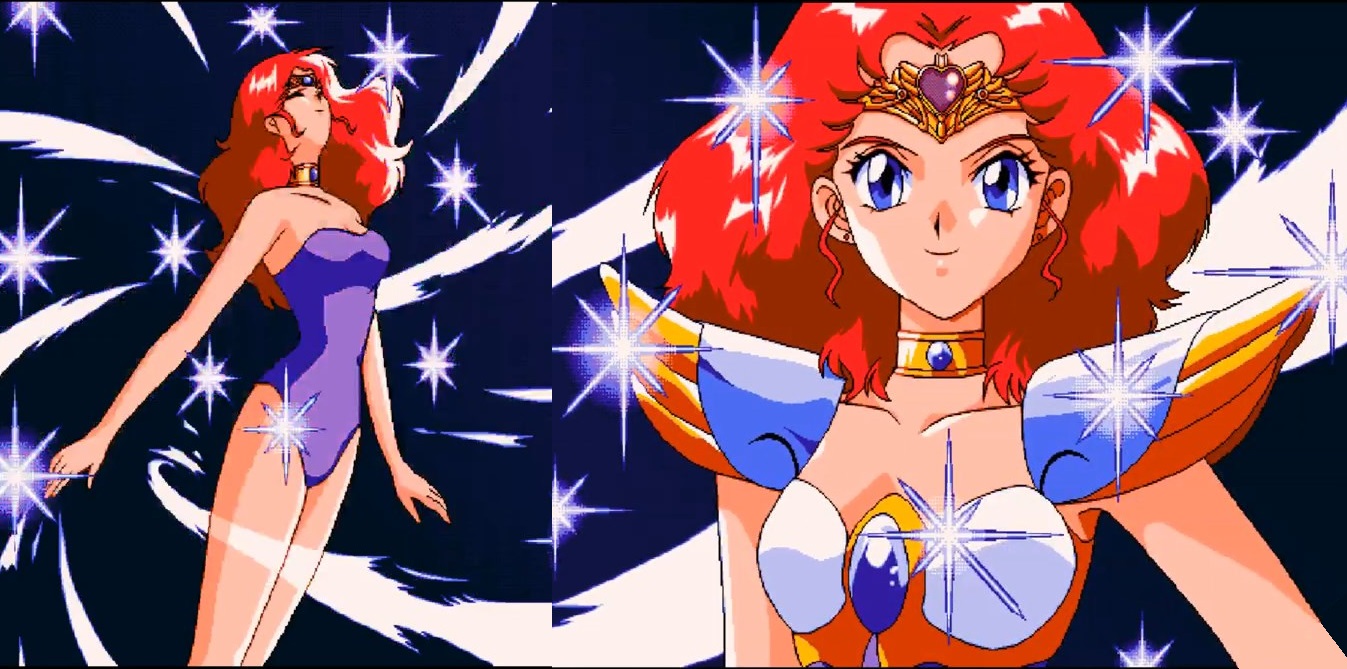 貴重な涙シーン変身バージョン ウェディングピーチ セル画 Yahoo