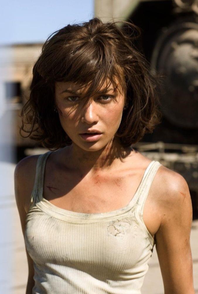 Happy Birthday to Olga Kurylenko who turns 42 today!  Pictured here in Quantum of Solace (2008).  