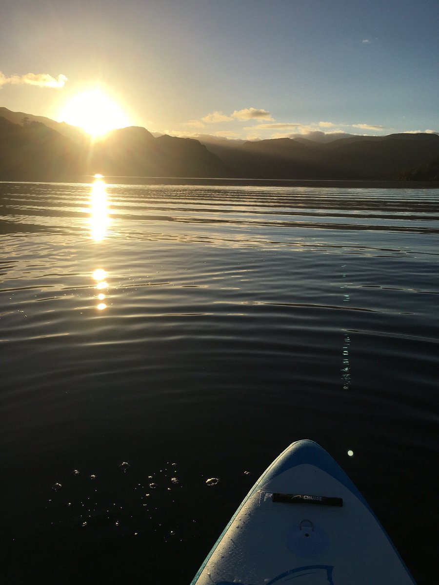 As part of <a href="/Norbrook/">NORBROOK®</a> support for @VetlifeVBF I paddle boarded the length of Ullswater - brutal but all for a good cause.  Donate if you can justgiving.com/fundraising/No…