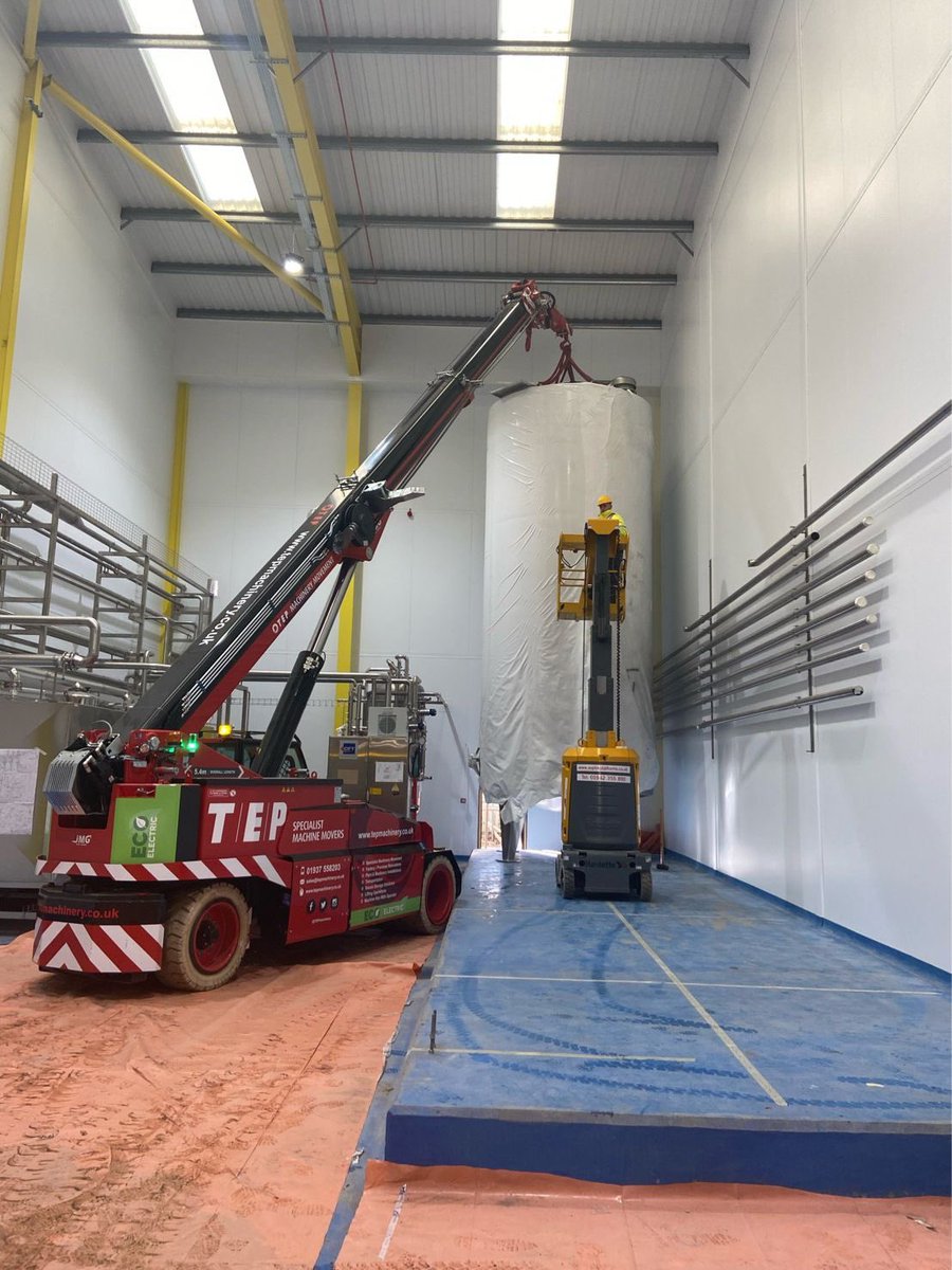 Another great install this weekend helping to install a new process area for our friends at CFT. Awesome job from all the teams!