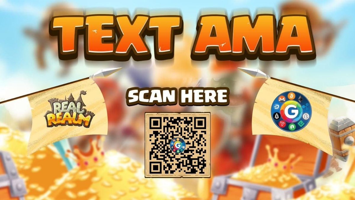 GACryptoO's tweet photo. 🔥AMA with Real Realm- 15th Nov @ 7:30 PM IST🔥

💸Giveaway Reward: $150

👉🏻 Ask your questions by replying this tweet 

👉🏻Like, retweet &amp; tag 3 Friends

👉🏻 Follow us 
@BitIndiaYT &amp; @RealRealmGame

���Join TG: 
https://t.co/ZdOfU98yOn
https://t.co/6oqxzXS6Us https://t.co/epiSPUmSac