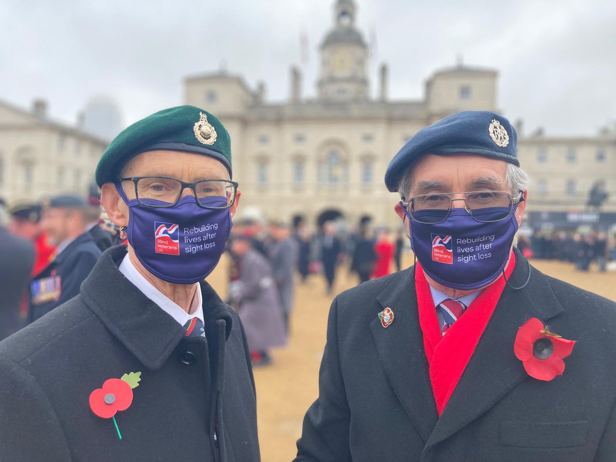 BlindVeterans's tweet photo. Nice to see our #blind #veterans and many other familiar faces at the #Remembrance service in London today.

#RemembranceSunday https://t.co/eFIxjsKQVk