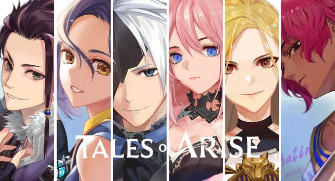 Tales of Arise #テイルズオブアライズ #テイルズ #シオン(TOARISE) #アルフェン #リンウェル https://t.co/5VVKoPFrmi 