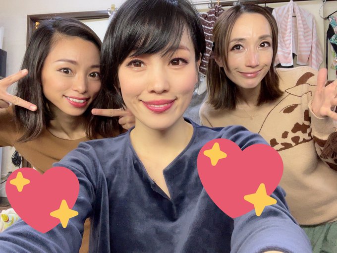 優姐さんとほのちゃんが大漁祭見にきてくれました🥰お祝いまでいただいてしまってありがとうございます😭❤️ https://t.co/1J97QeJctU