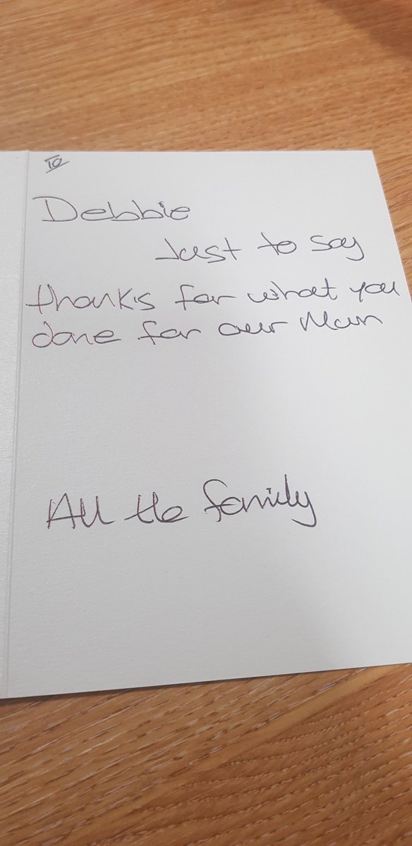 It is so lovely to receive tokens of gratitude for doing my job, just wish I knew who it is from? Whoever you are, thank you. <a href="/Dawnpspeed/">Dawn Speed</a> <a href="/BoothmanRosalyn/">Rosalyn Boothman</a> <a href="/ForHousing/">ForHousing</a> #jacksongardens #stockbridgevillage #extracare