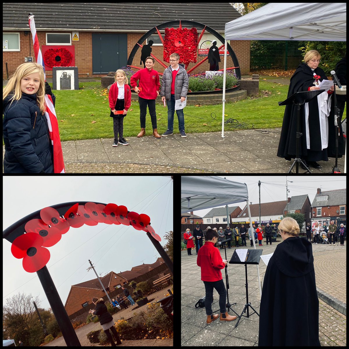 jennyflavs's tweet photo. A lovely morning spent at our community remembrance service. So lovely to see so many children and families representing @HPSDerbyshire and @embarkfed. Thank you so much for joining us. The local councillor was moved by the number of families ❤️ #teamwork #family https://t.co/OafKO88y94