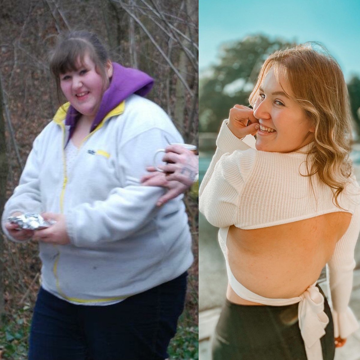 Marjoriedrien's tweet photo. Il y a 5 ans j’ai pris la décision de m’offrir une seconde vie, combattre mon obésité. -60 kilos 💪🏽#teamshape https://t.co/MVbBVYILWn