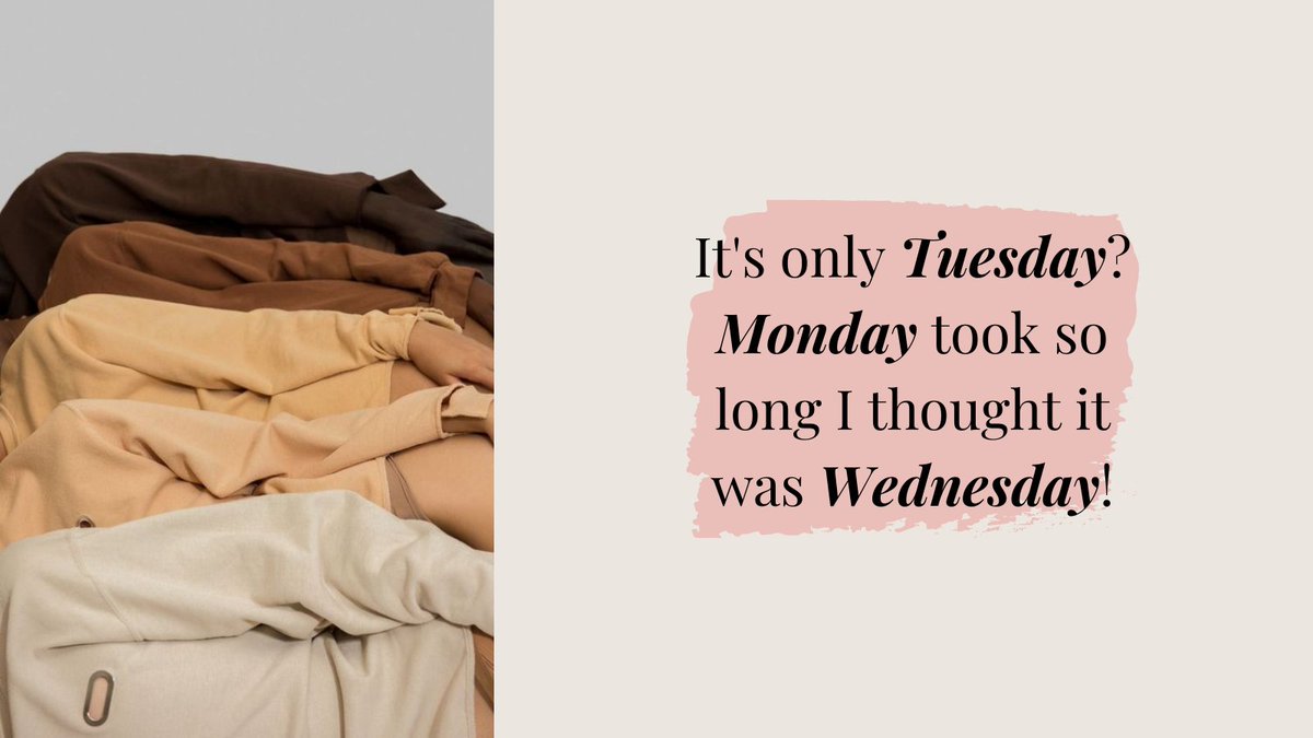 AmarisBeautyBox's tweet photo. So, here is the thing Miss Monday You are only allowed to spend one second.
.
And as for you Tuesday, you have one minute left, use it wisely.
.
Wednesday, you are up soon honey come correct.
@AmarisBeautyBox https://t.co/i0nXSi84j0