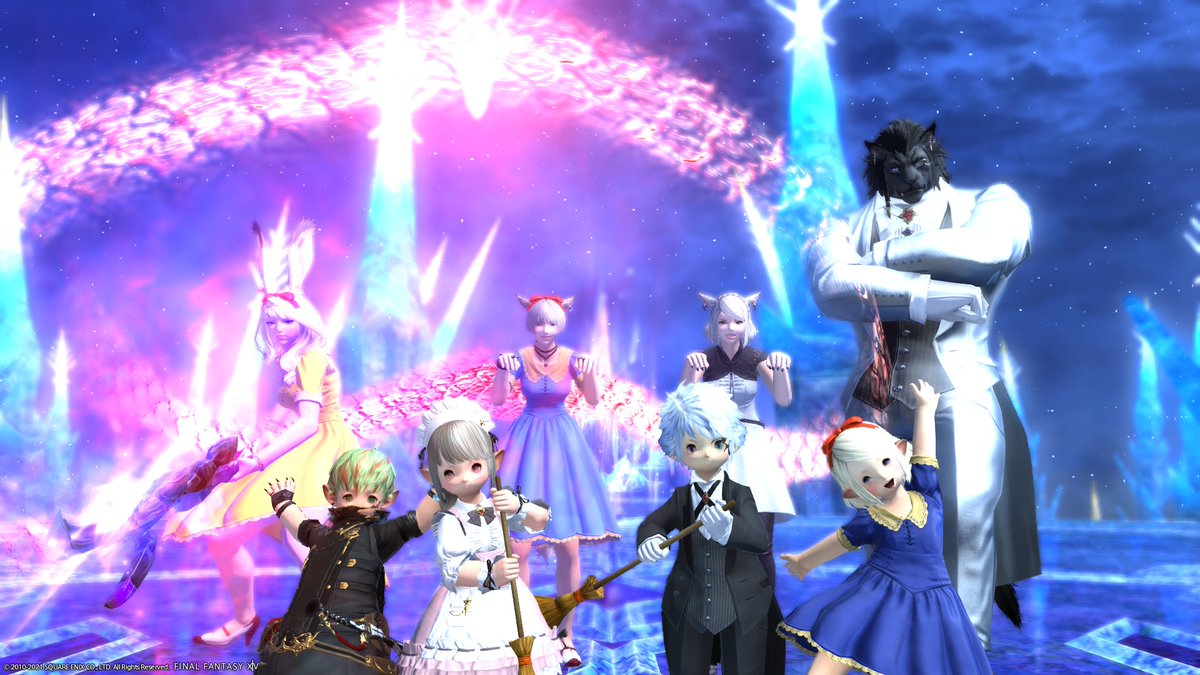 moegi_ff14's tweet photo. 昨日は脳筋攻略で共鳴4層しばいてきて、今日はFCメンの3回目のエタバンに参加してきた
3回目はなかなかやるわね https://t.co/WDPlxFtQTp