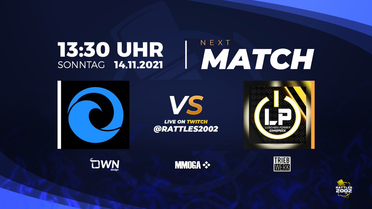 #baNg Cupseries 

Heute ist es soweit die <a href="/baNg_eSports/">baNg eSports</a> Cupseries geht mit Quali I an den Start.  Und uns erwartet direkt zum Auftakt in #Vanguard das Derby des HC Bereichs.

<a href="/ewaveesports/">EWAVE ESPORTS🌊</a> qLx Vs. <a href="/LuschenPower/">Luschen Power Osnabrück</a> Main

um 13:30 Uhr Live auf Twitch.

 twitch.tv/rattles2002