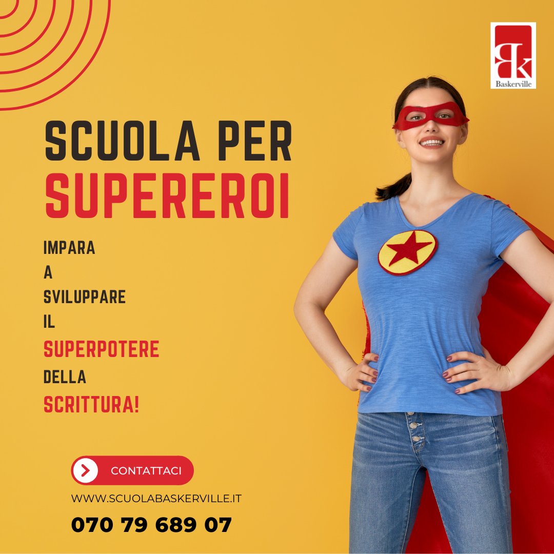 BaskerScuola's tweet photo. Scrivere, come ogni cosa, richiede tecnica e allenamento. Questo corso è una palestra per allenare il "muscolo della scrittura". Non per farne un mestiere, ma per poter leggere e osservare le storie con occhi nuovi. Con un nuovo, grande, superpotere.
https://t.co/eGWSpquijN https://t.co/pANuXdFG3h