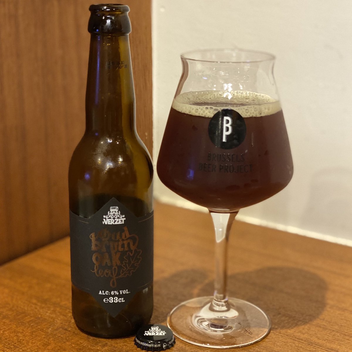 k97025's tweet photo. #belgianbier
#BrouwerijtVerzet
#SourFlemishAle #FlandersRed #OudBruin
#OudBruinOakLeaf https://t.co/uyndsqczh2