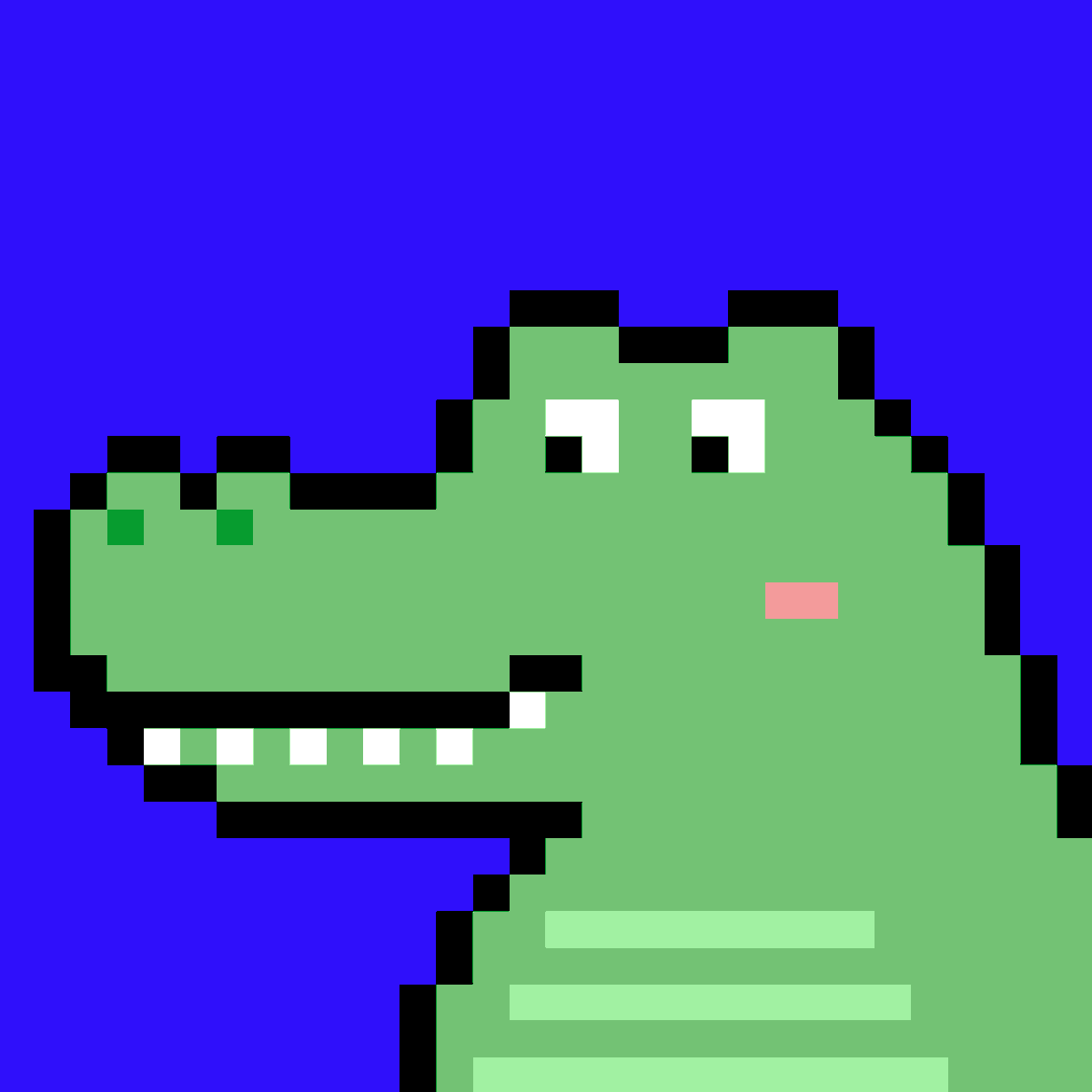 grayofacloud's tweet photo. I just posted it. 🐊

Check out this account on OpenSea https://t.co/f7YpMk04Km via @opensea 

#NFTs #NFT #pixelart https://t.co/ST5pGWfBXg