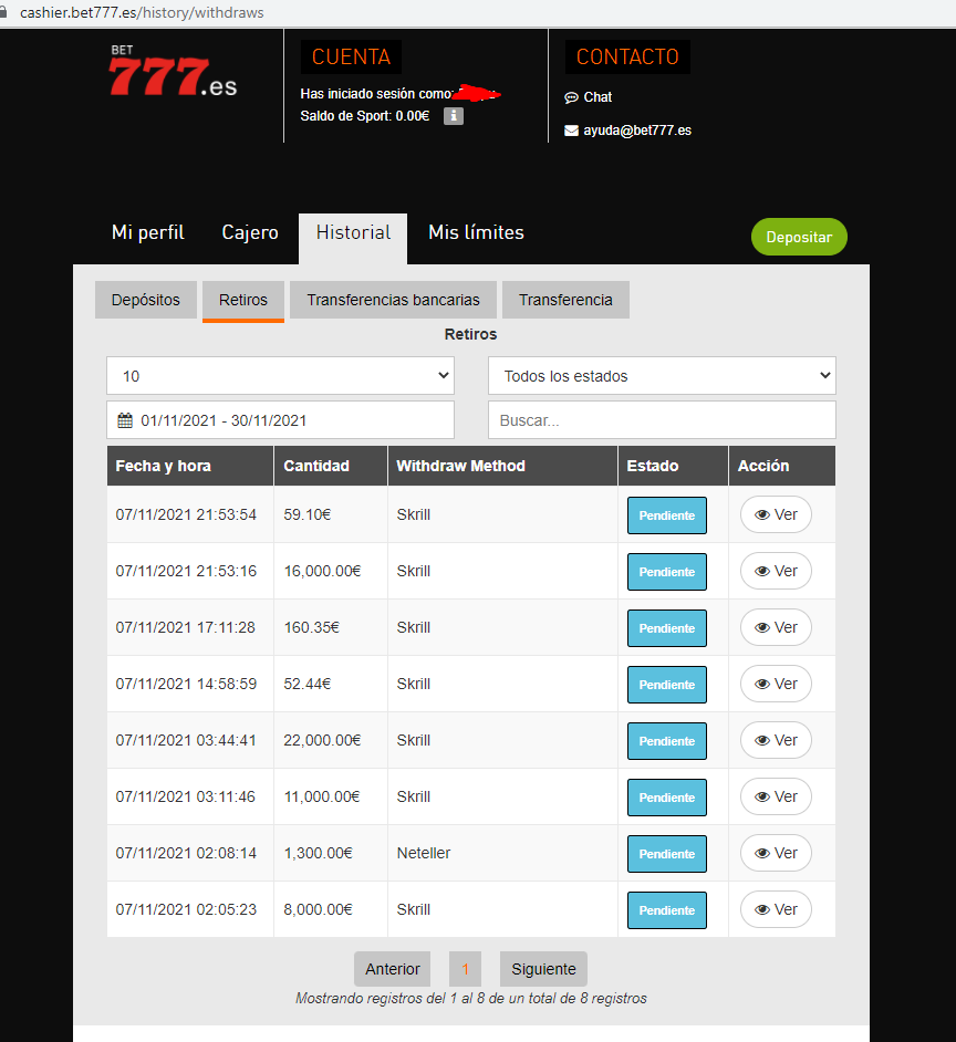 startbet1x2's tweet photo. @JugarBIEN_es es normal que @Bet777ES tarden en pagarme? Me dijeron que pueden tardar "hasta una semana" el plazo se ha cumplido y nada.
¿Que puedo hacer? @agarzon @consumogob donde puedo reclamar mi dinero? Es una casa con licencia. ¿No tienen dinero para pagar? es #bet777scam ? https://t.co/YfG99yrqQn