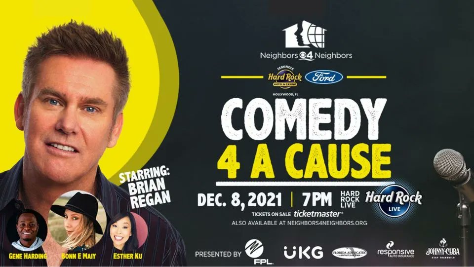 glenbenjamin's tweet photo. For my birthday this year I'm asking for donations to @N4Neighbors #comedy4acause #event 12/8 7pm featuring @BrianReganComic @HardRockLive @katymiami1121 #Neighbors4Neighbors connects those in need with those who can #help Please #registertoday https://t.co/7rWVSFOy4A #thankyou https://t.co/6wx2LN5CBv