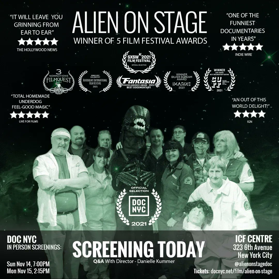 Alien On Stage tweet media