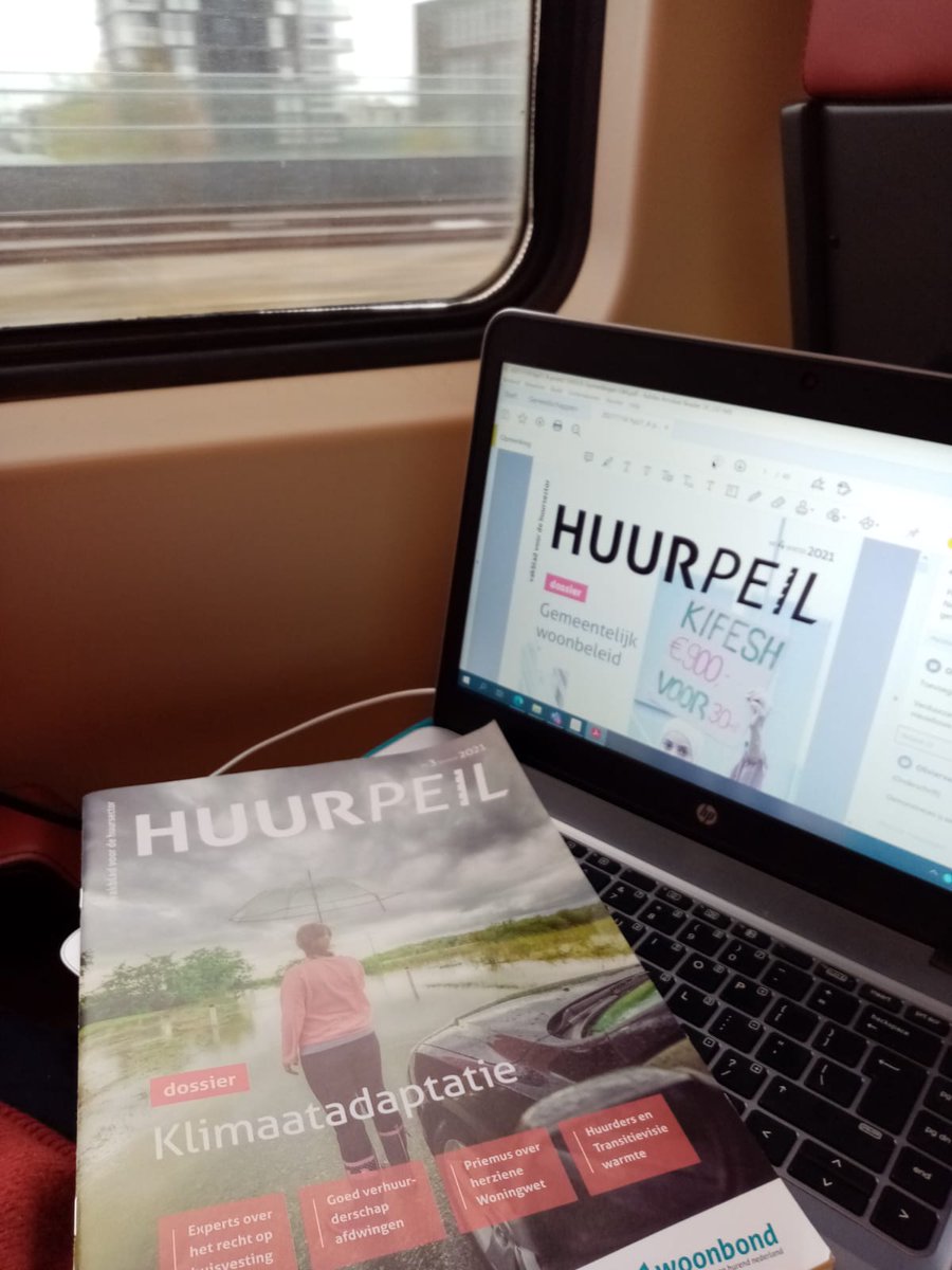 Redactie #Huurpeil is onderweg <a href="/woonverzet/">Woonverzet</a> in Den Haag. Onderweg een laatste check op komend nummer over #woningnood en keuzes de we moeten maken bij #GR2022.