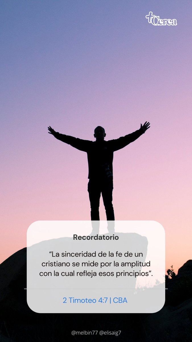 Melbin77's tweet image. 🟢Pablo declara tres verdades solemnes:

1️⃣ La Deidad observa todo lo que nosotros hacemos, decimos o pensamos; 
2️⃣ Jesús es el Rey de Reyes, y vendrá a establecer su reino de gloria; 
3️⃣ Cristo es el juez de los vivos y de los muertos. 

#2Tim4
#PrimeroDios #rpsp | Unadeca