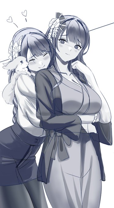 A color sketch of Raiden Shogun OL ( Ei x Makoto ) 