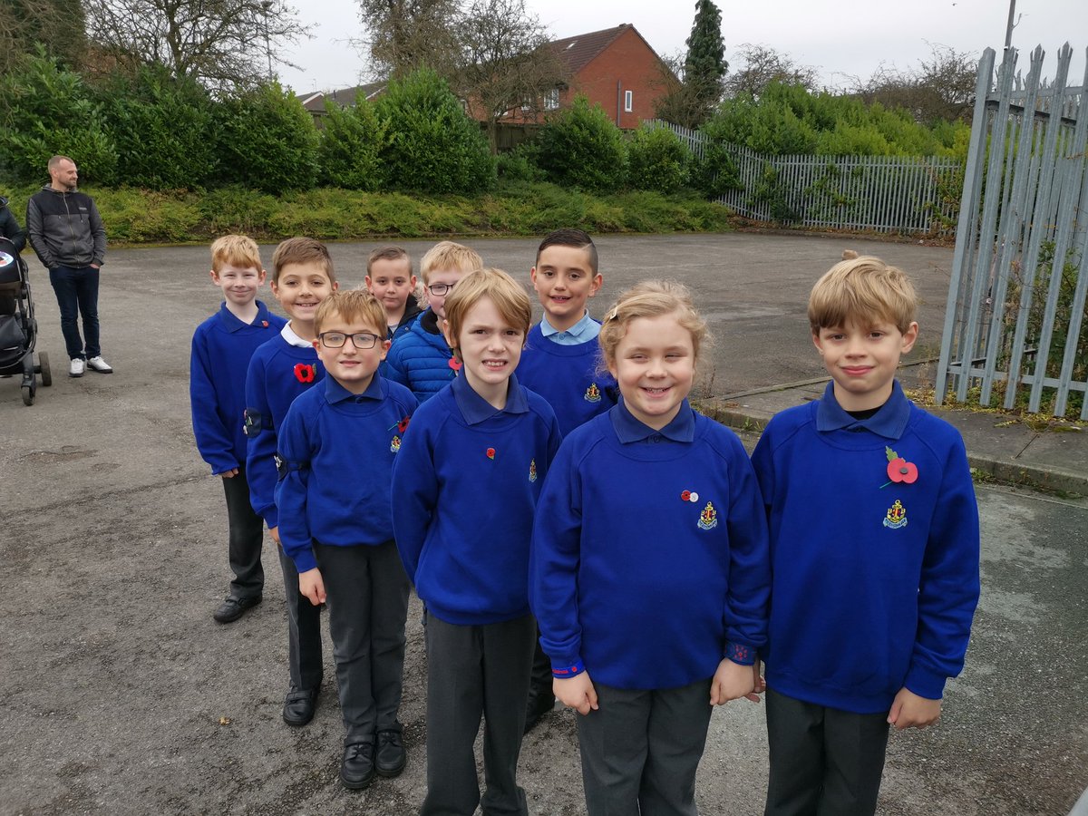 Fantastic turnout from our Company today to join Cheslyn Hay's Remembrance parade and service. We are so proud of our young people for being part of such a large turnout and joining in with the show of respect from all in Cheslyn Hay #LestWeForget