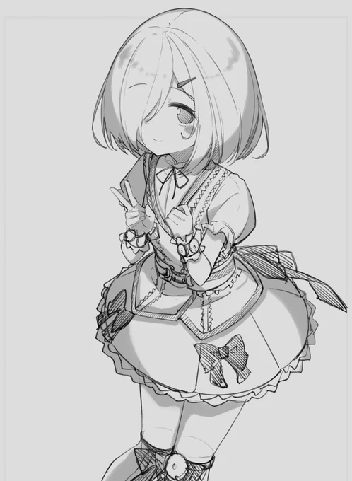 千紗ちゃん描くの～ 
