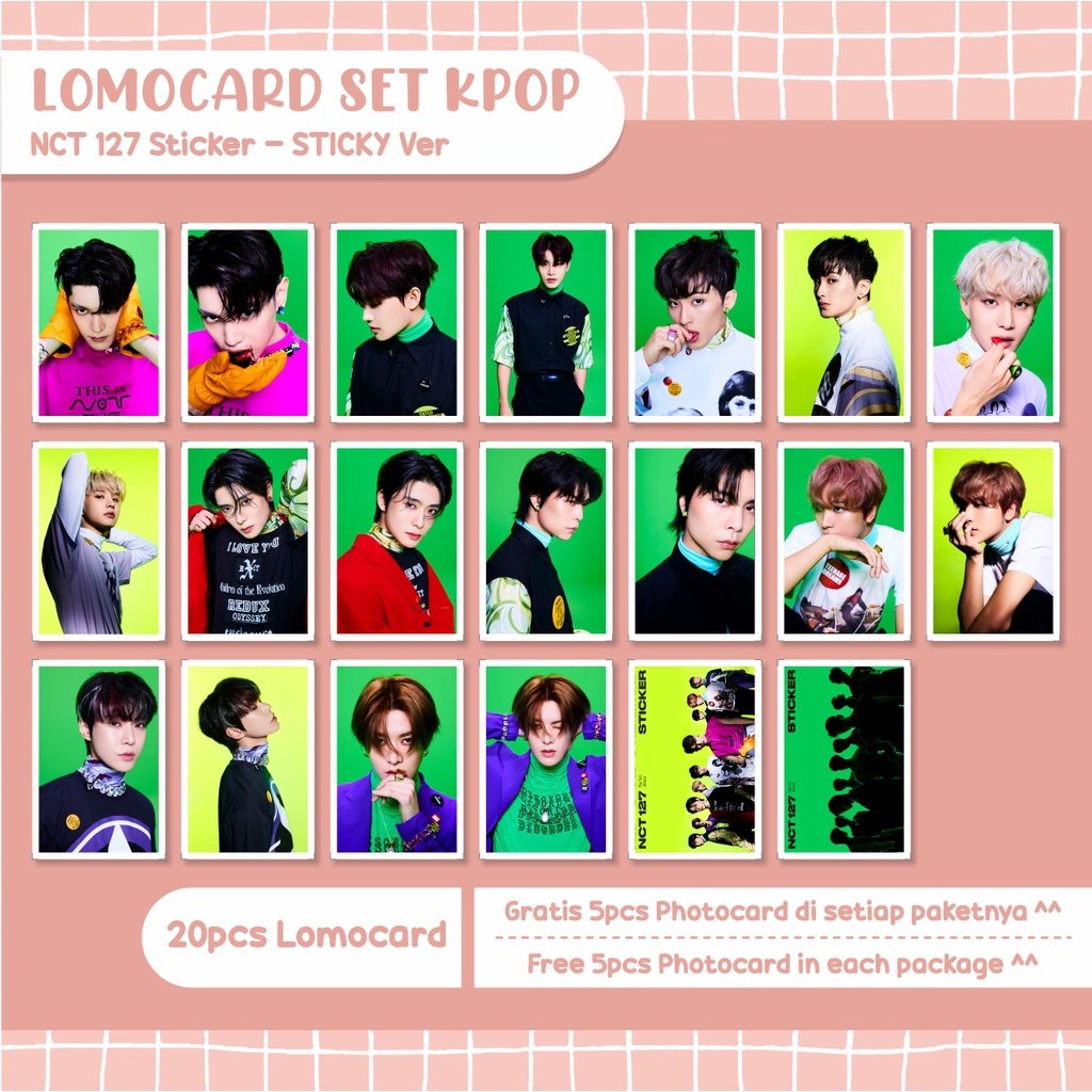 geol_shop's tweet photo. LOMOCARD SET KPOP
NCT 127 - STICKER

• Ukuran : 6x9 cm
• Bahan : Artpaper Glossy 260gr 

link shopee : https://t.co/tEWfvF8Pqp https://t.co/z3Ws8CZS5C